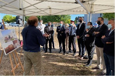 Els tècnics presenten el projecte de la comissaria de Mossos del Pla d'Urgell