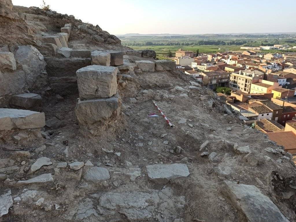 Les troballes arqueològiques al voltant del Castell d'Aitona - Foto: Ajuntament d'Aitona
