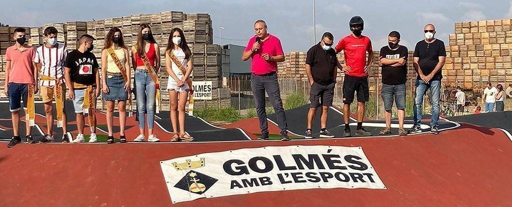 L'Alcalde de Golmés, Jordi Calvís en l'acte inaugural @JoseASantos
