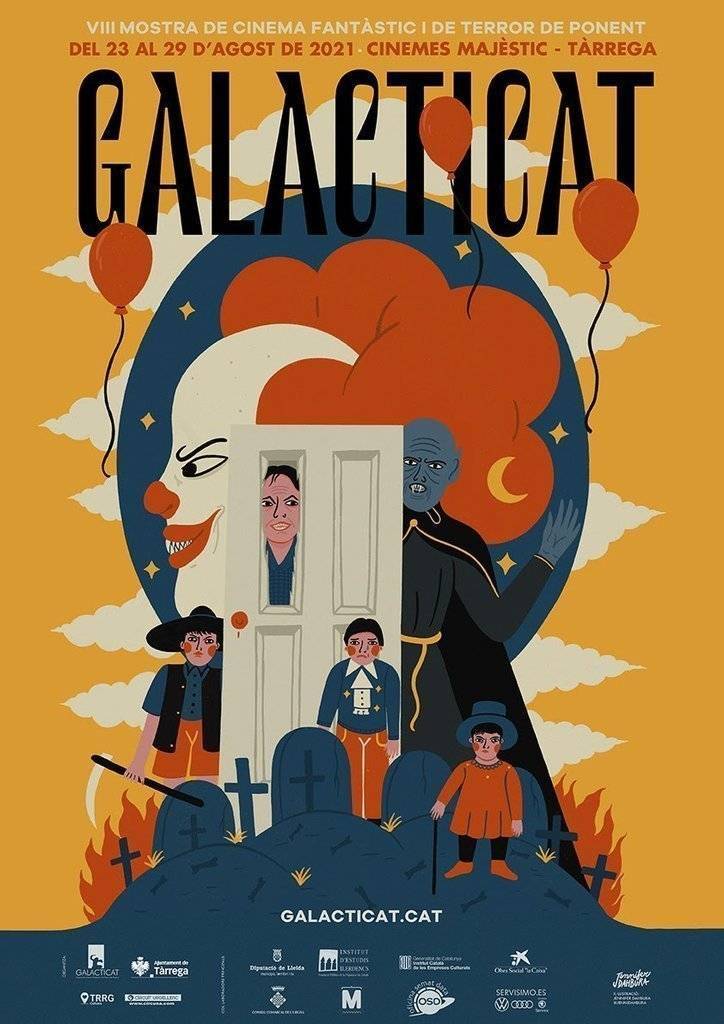 El cartell de la cinquena edició de Galacticat.
