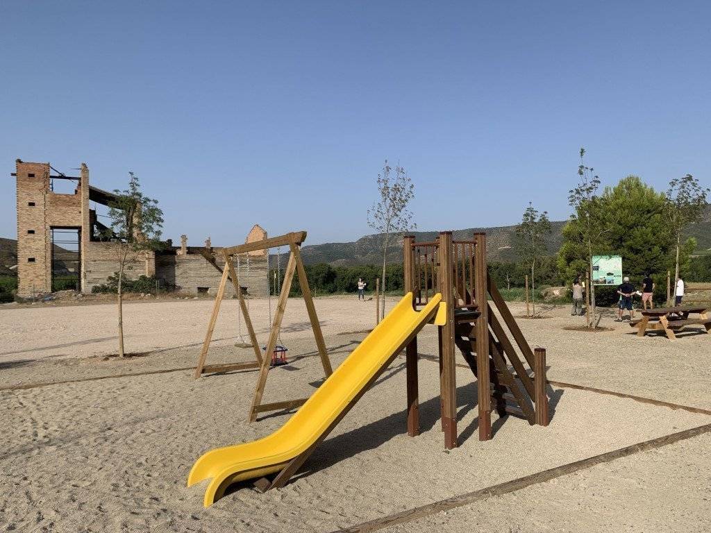 Nova senyalització de l'Aiguabarreig Segre-Cinca a Granja d’Escarp.