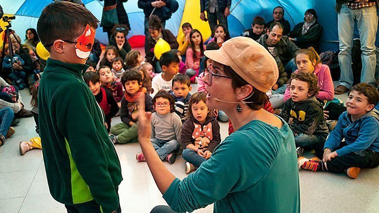 La Contacontes Mònica Torra al Catxipada d'Ivars d'Urgell @MònicaTorra