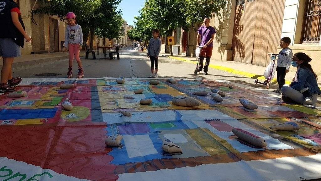 ravals sense cotxes a guissona en el marc de la setmana de la mobilitat sostenible