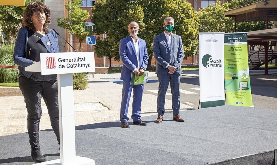 Presentació del curs de les Escoles Agràries a Tàrrega @JosepAPérez