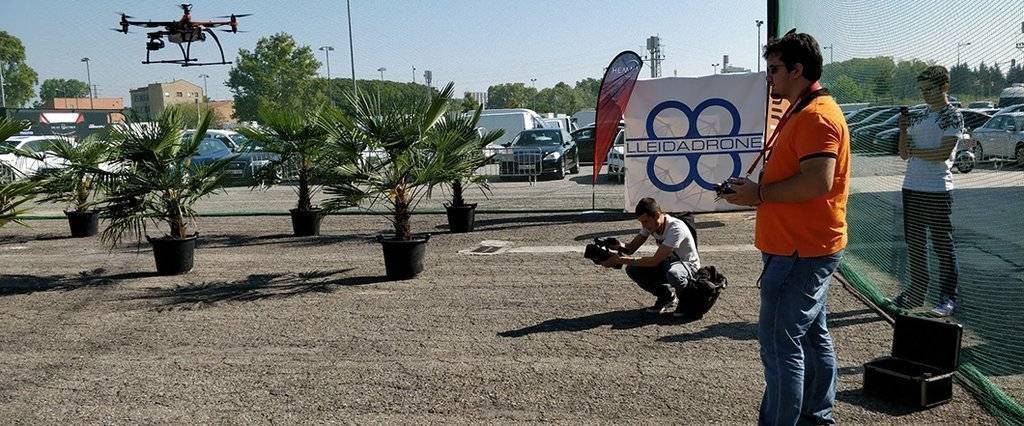 Arxiu, activitats amb drons a la Fira Sant Miquel @LleidaDrone
