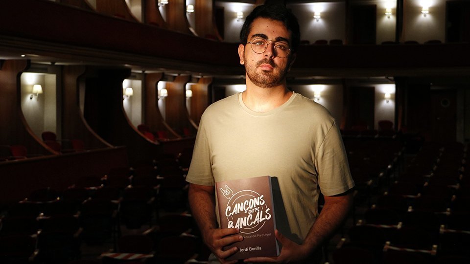 Jordi Bonilla,a l'escenari del teatre l'Amistat de Mollerussa @OriolBosch