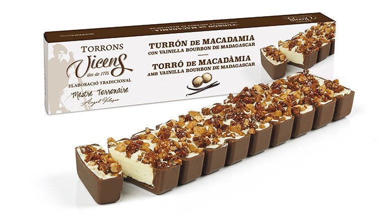 Torrò Macadamia Vainilla Torrons Vicens 2021