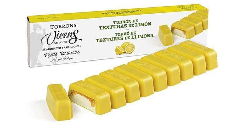 Torrò Texturas Limón Torrons Vicens 2021