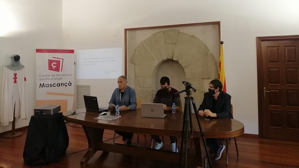Jornada d'Estudis del Pla d'Urgell Barbens, Josep Ma Salisi i Joan Yeguas  @Mascançà