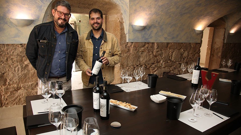 David Barriche i Segi Castro, L'enòleg i sommelier del celler Purgatori ©JosepAPérez