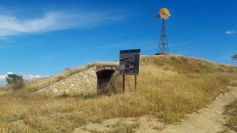 Pou de l'Or a Bellvís abans de l'arranjament ©Territoriscat