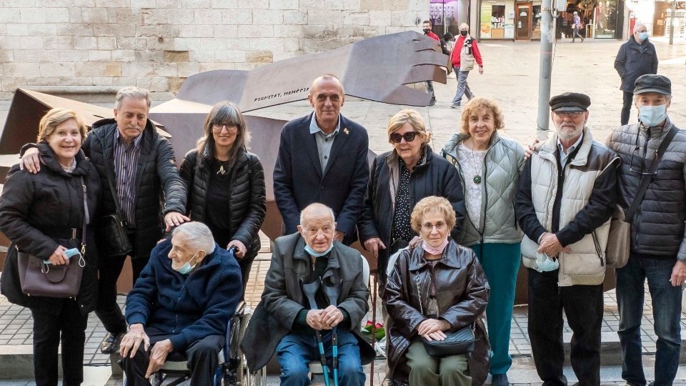 Commemoració del bombardeig de Lleida del 1937. Fotografia: Javi Martín.
