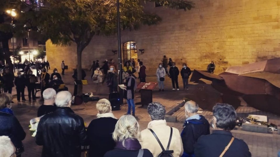 Les entitats organitzen diversos actes per mantenir viva la memòria de les víctimes lleidatanes del feixisme. Fotografia: La Baula