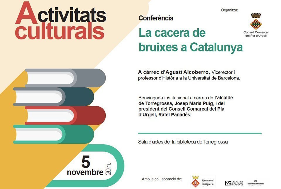 CONFERÈNCIA D'AGUSTÍ ALCOBERRO A TORREGROSSA