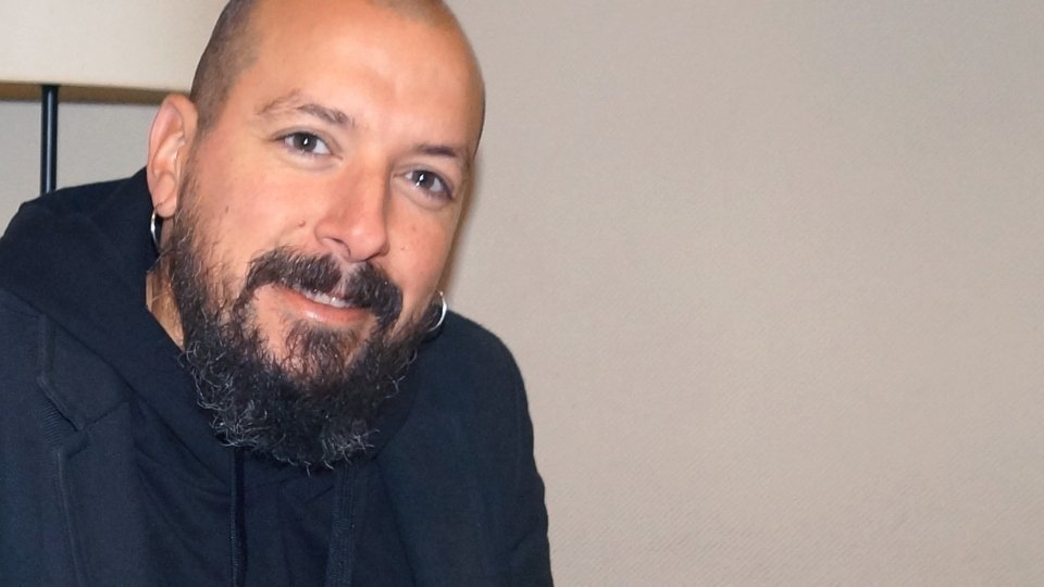 L'il·lustrador Matías Tolsà. Fotografia: Cristina Mongay.