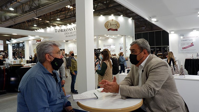 Àngel Velasco a la Fira del Torró d'Agramunt ©EstherBarta