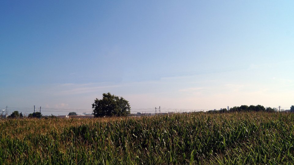 Lleida des de Empresseguera. Fotografia: Cristina Mongay.