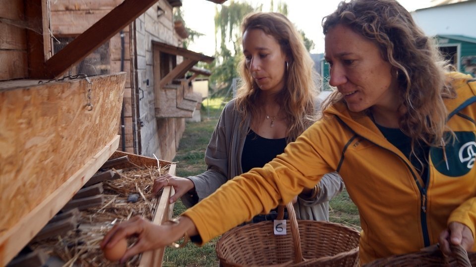Germanes Anna i Ester Vila. Fotografia: Cristina Mongay.