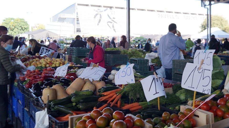 Parada del Mercat dels dissabtes a Barris Nord. Fotografia: Cristina Mongay.