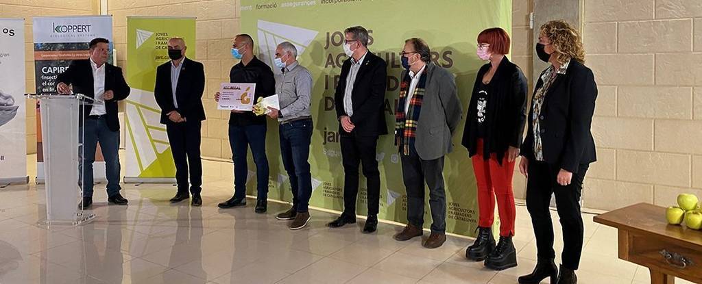 Lliurament del Premi a la Millor Poma Goldem del 2021 ©JARC