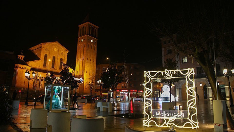 Il·lumicació nadalenca a Mollerussa 2020 ©JosepAPérez