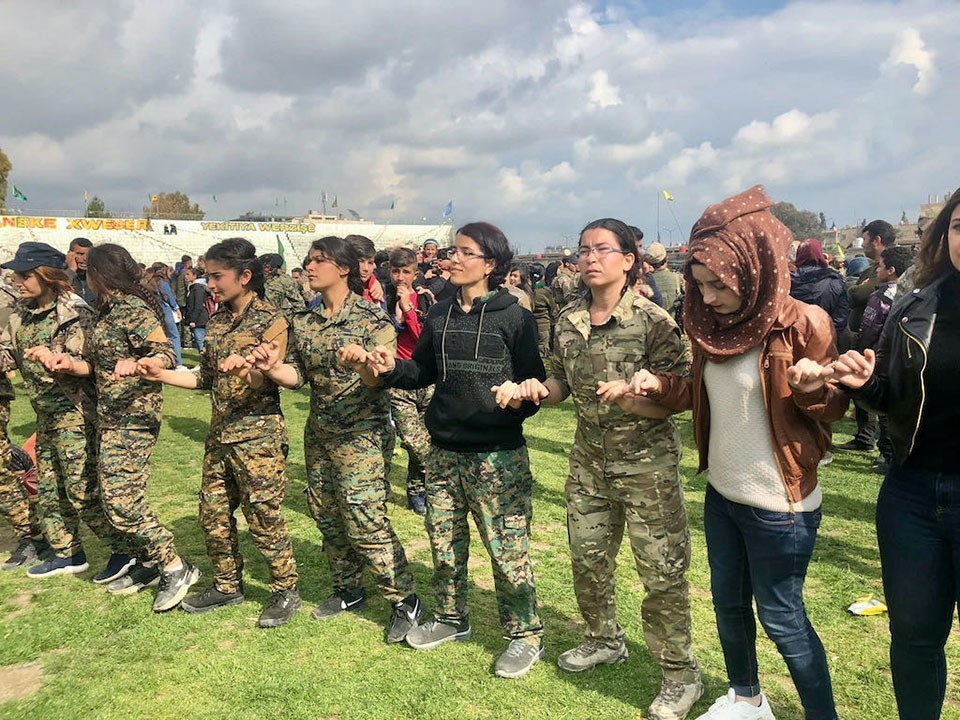 Col·lectius de dones kurdes de la regió de Rojava