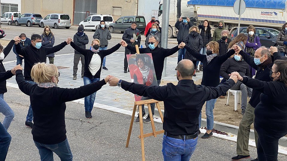 Homenatge a Carme Solé a les Borges Blanques ©Borges