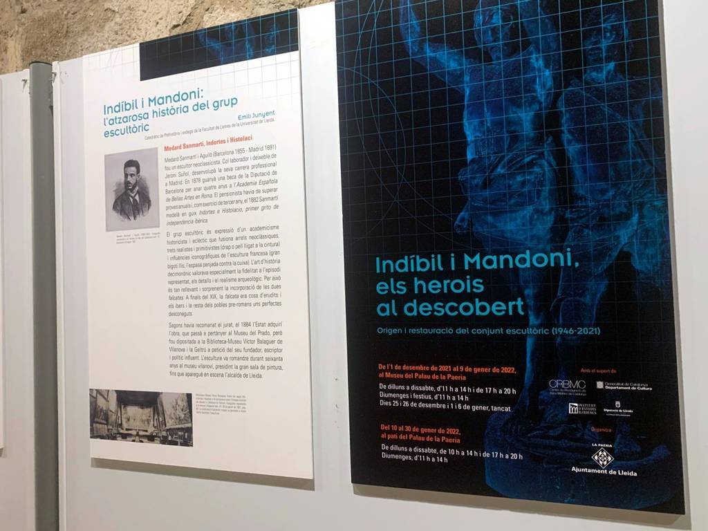 Detall d'un dels plafons de l'exposició  