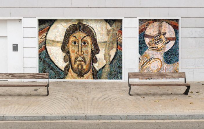 Mosaic 'Alfa i omega', de Joan Fontcuberta