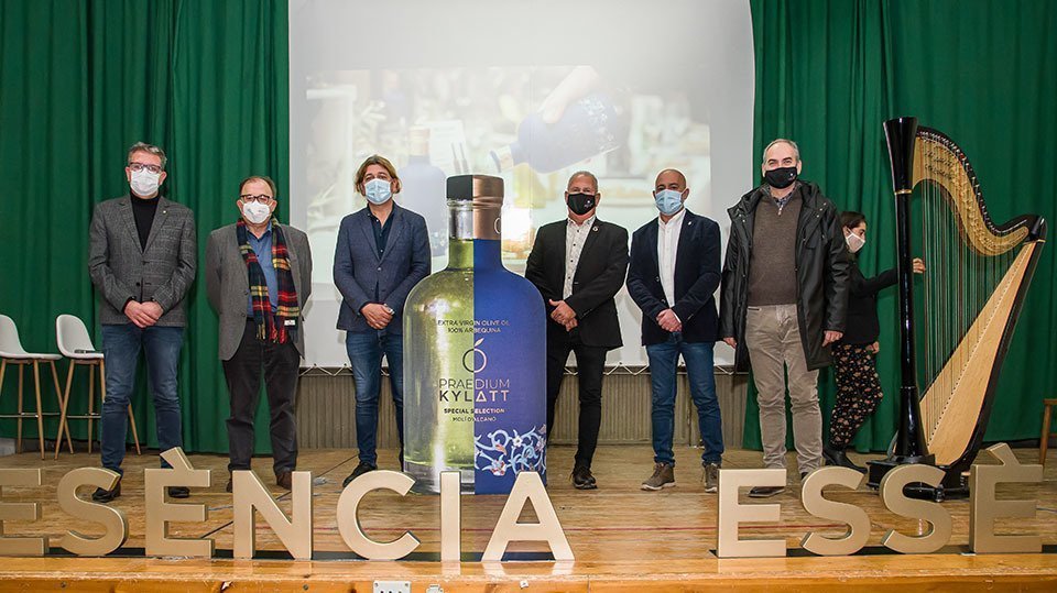 Presentació de l'oli Selecció Especial Praedium KYLATT ©FruitsdePonent