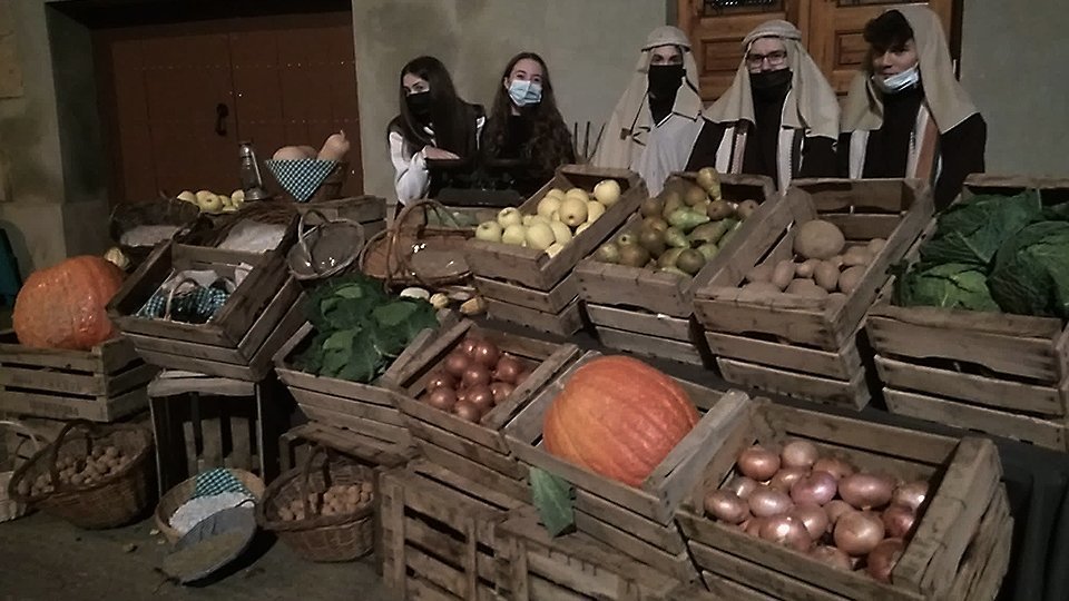 Primer pessebre vivent del jovent de Torregrossa ©Assorgerrot