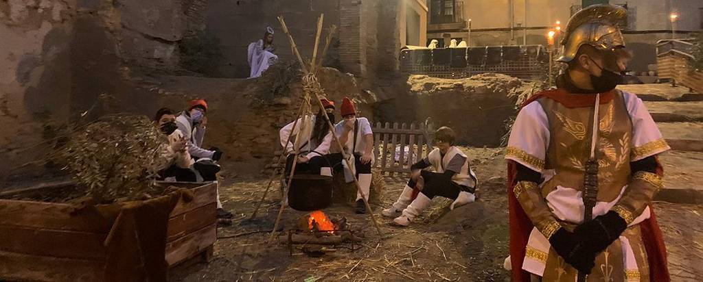 Primer pessebre vivent del jovent de Torregrossa ©Assorgerrot
