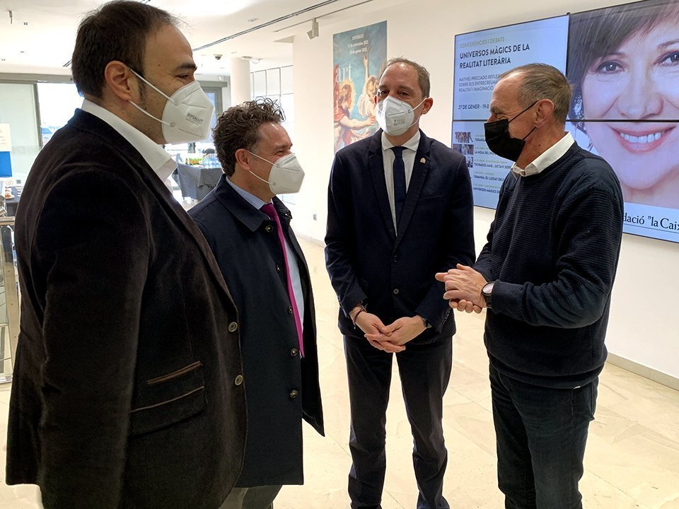Francesc Guillaumet, Jordi Solana, José Crespín i Miquel Pueyo