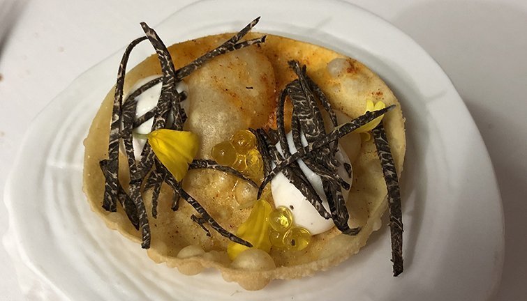 Jesús Gimena, Orelleta amb tòfona i formatge