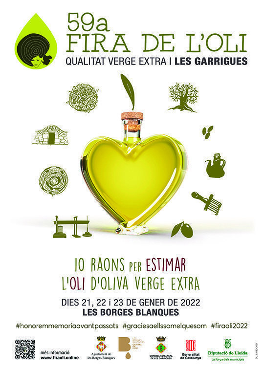El cartell de la Fira de l'Oli