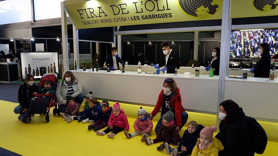 Espai de tast d'olis per al públic ©JosepAPérez