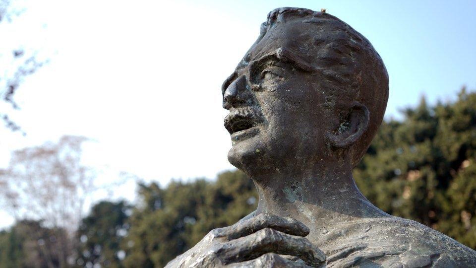 Bust de Salvador Allende, Lautaro Díaz Silva. Fotografia: Cristina Mongay.