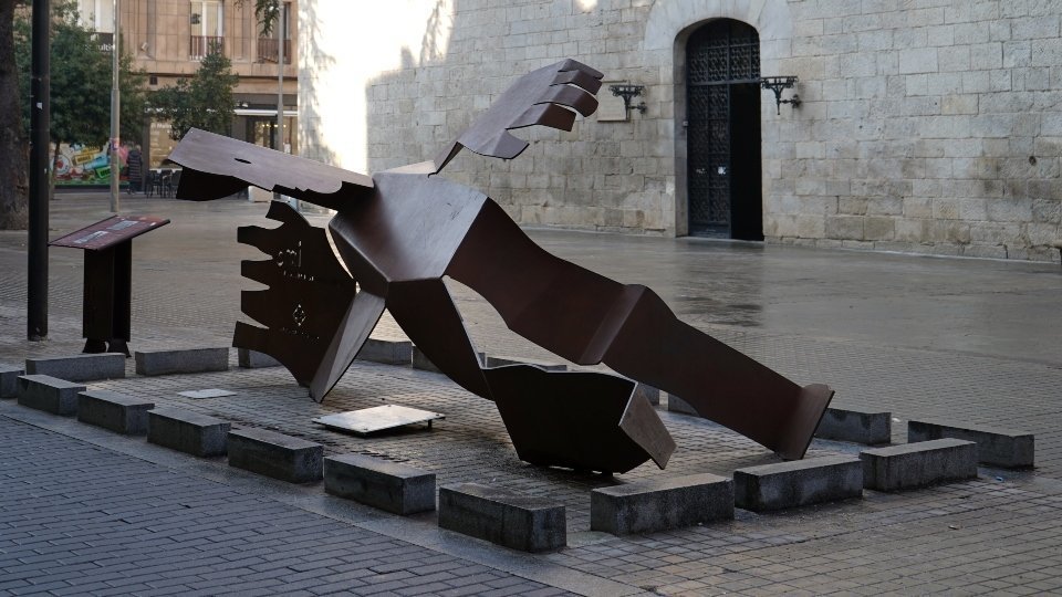 ‘Memòria, Dignitat i Vida’, d’Agustín Ortega Bragado. Fotografia: Cristina Mongay.