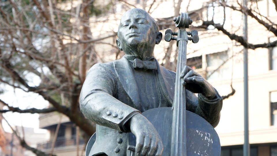 Monument de Pau Casals. Fotografia: Cristina Mongay.