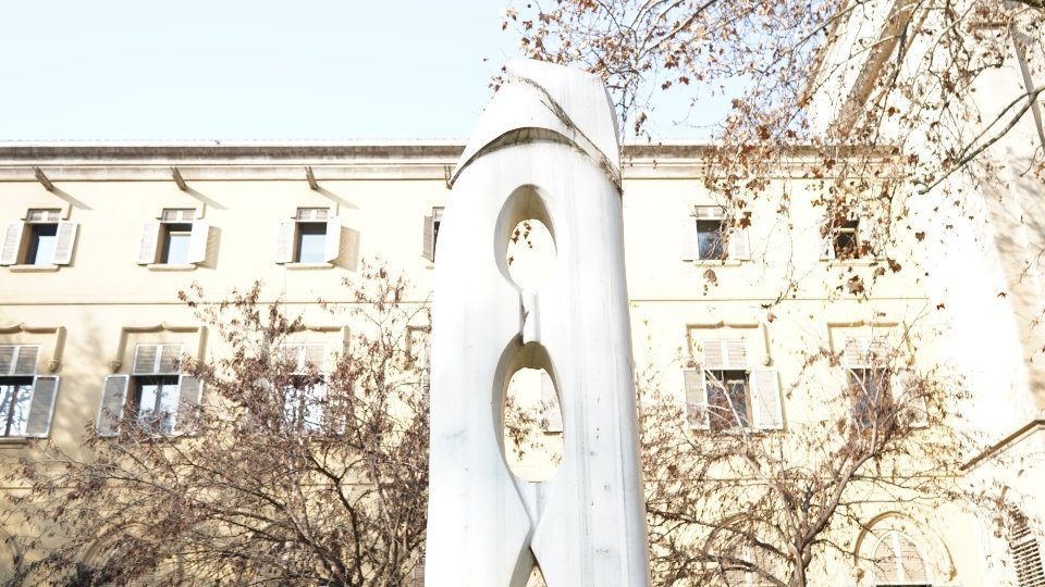 Escultura 'Gènesi’, d'Antoni Abad. Fotografia: Cristina Mongay.