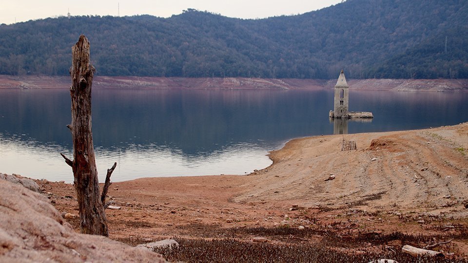 Situació dels embassaments a Catalunya ©LauraBusquets