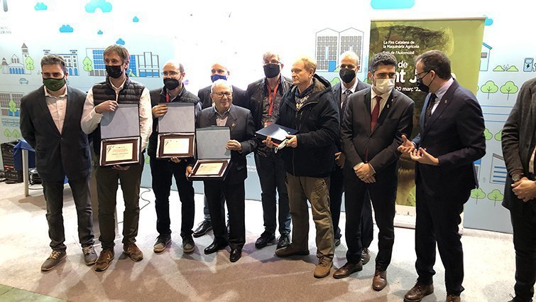 El guanyadors dels Premis d'Innovació Fira Sant Josep ©JosepAPérez