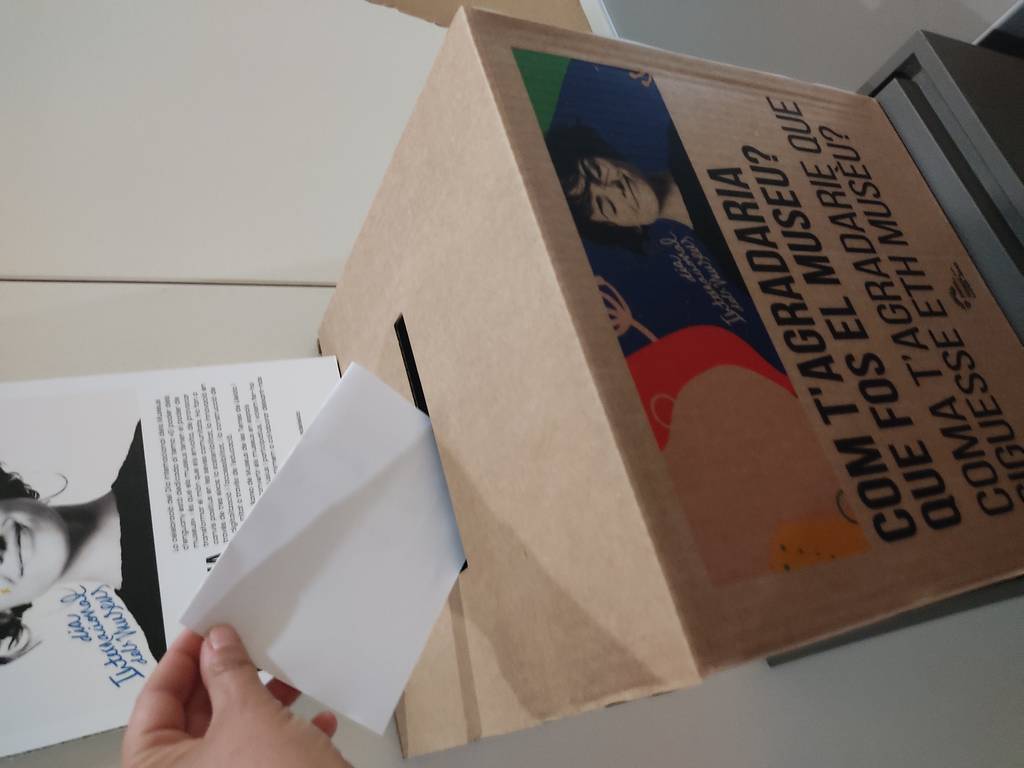 Acció participativa 'Com t'agradaria que fos el museu?'