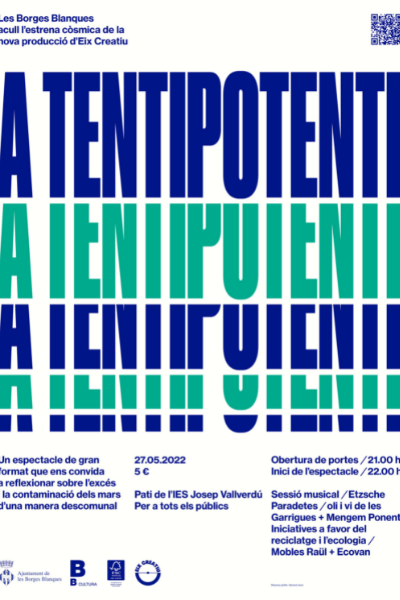 Cartell de l'espectacle 'A Tentipotenti'