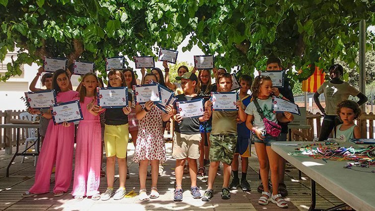 LLiurament diplomes Edunauta al Palau d'Anglesola ©Territoriscat