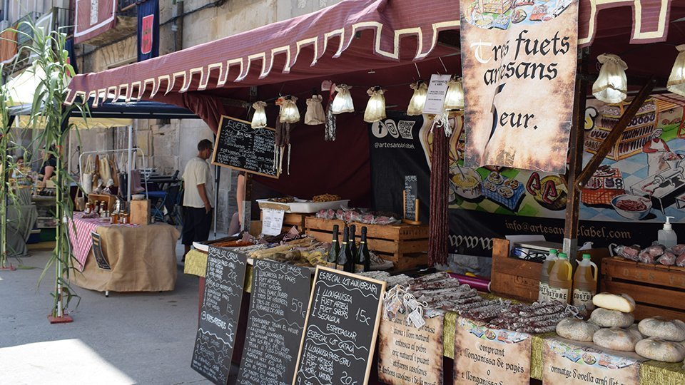 Les parades d'artesania en els Firals de Bellvís©MartaArgilés