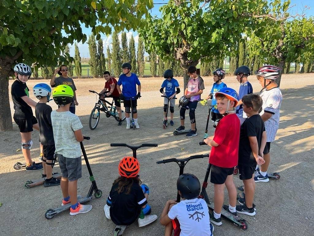 Taller d'skate de Miralcamp. Fotografia: Ajuntament de Miralcamp.