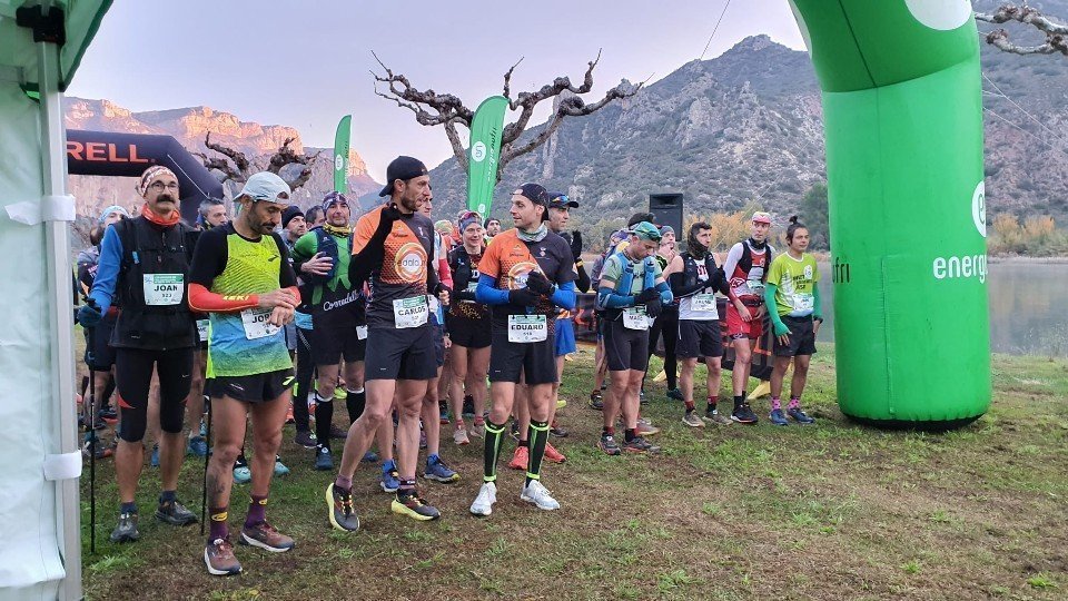 Sortida de la Trail Montroig-Volta al pantà 2022 ©Iter5
