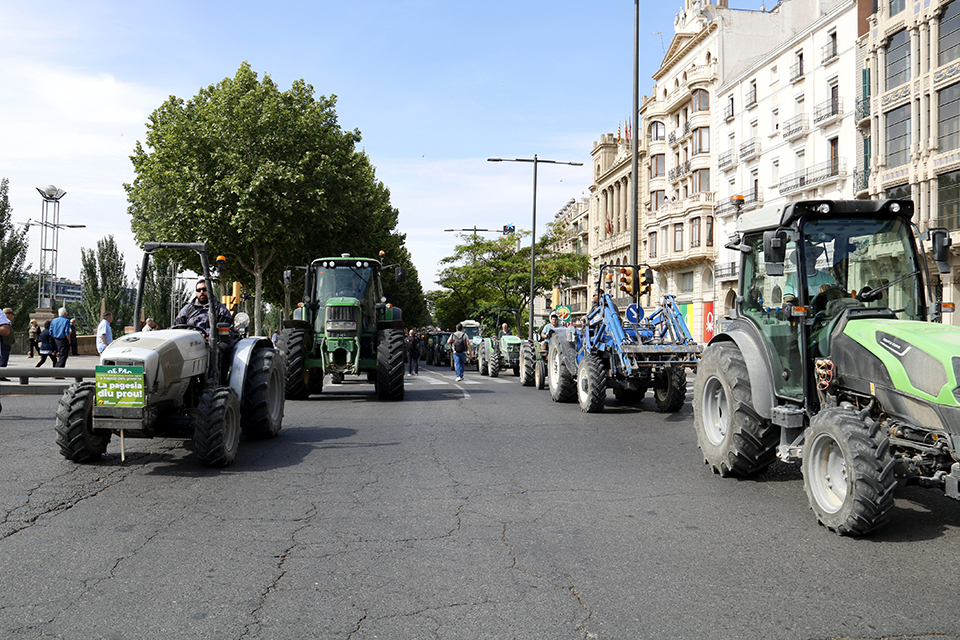 Tractorada d'UP arribant a la subdelegació del govern espanyol a Lleida

Data de publicació: dimarts 09 de maig del 2023, 12:26

Localització: Lleida

Autor: Laura Cortés