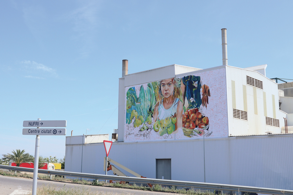 L'obra exalça la fructicultura de la comarca del Pla d'Urgell, seu de Nufri - Foto: Nufri
